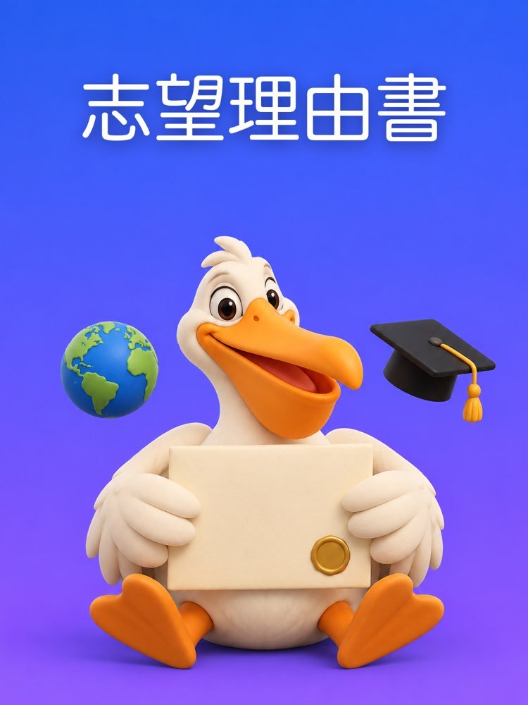 大学院・交換留学・奨学金のための志望理由書