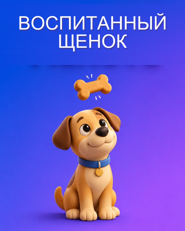 Дрессировка щенка положительным подкреплением дома
