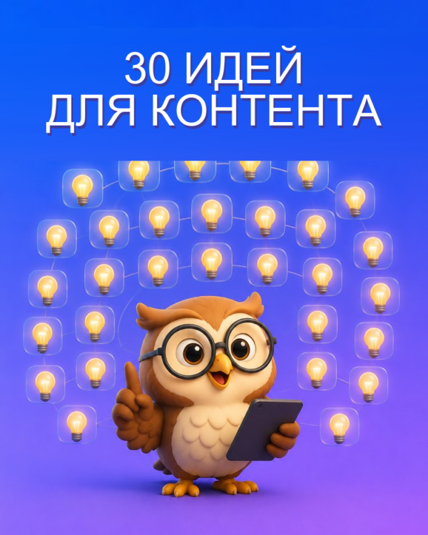 30 идей контента для вашей ниши с ИИ