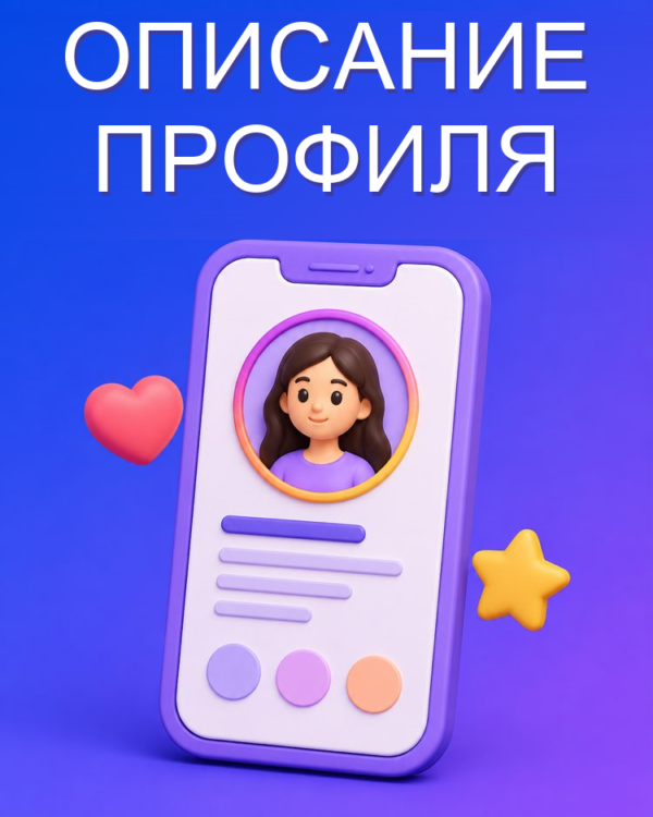 Описание профиля, которое работает, с ИИ