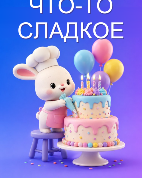 Торты и сладости для праздника с ИИ