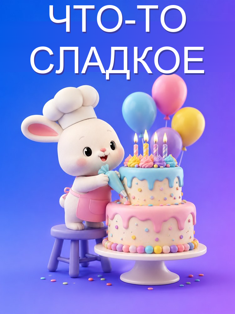 Торты и сладости для праздника с ИИ