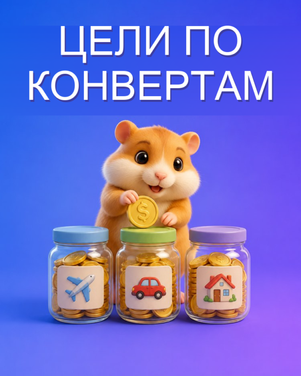 Конверты Накоплений по Целям: Финансовые Цели