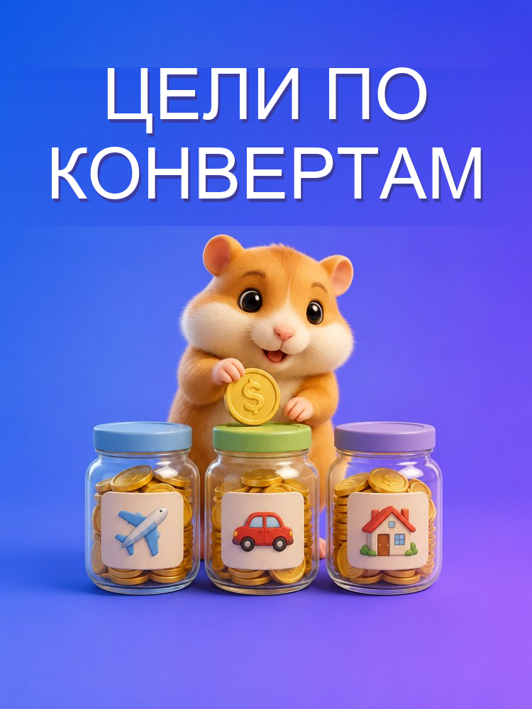 Конверты Накоплений по Целям: Финансовые Цели