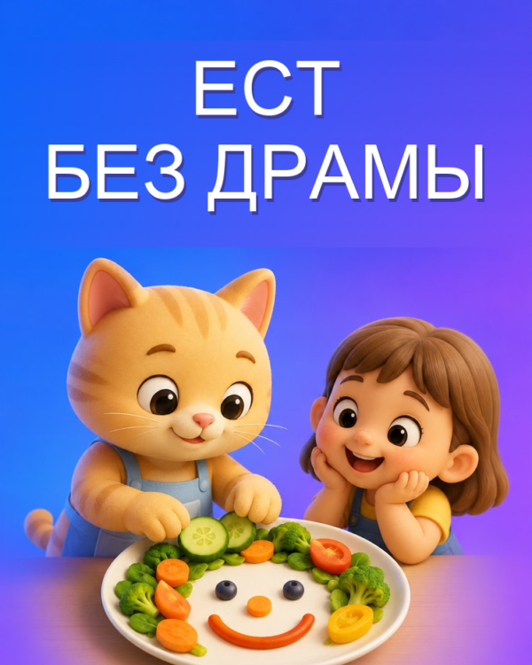 Блюда, которые ребёнок ест без драмы, с ИИ