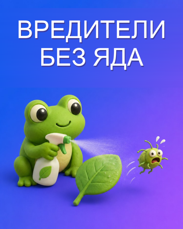 Натуральная борьба с вредителями растений с ИИ