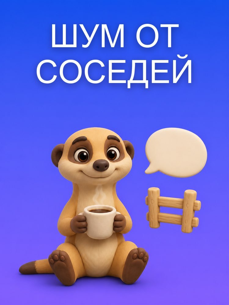 Разговор с соседом о шуме