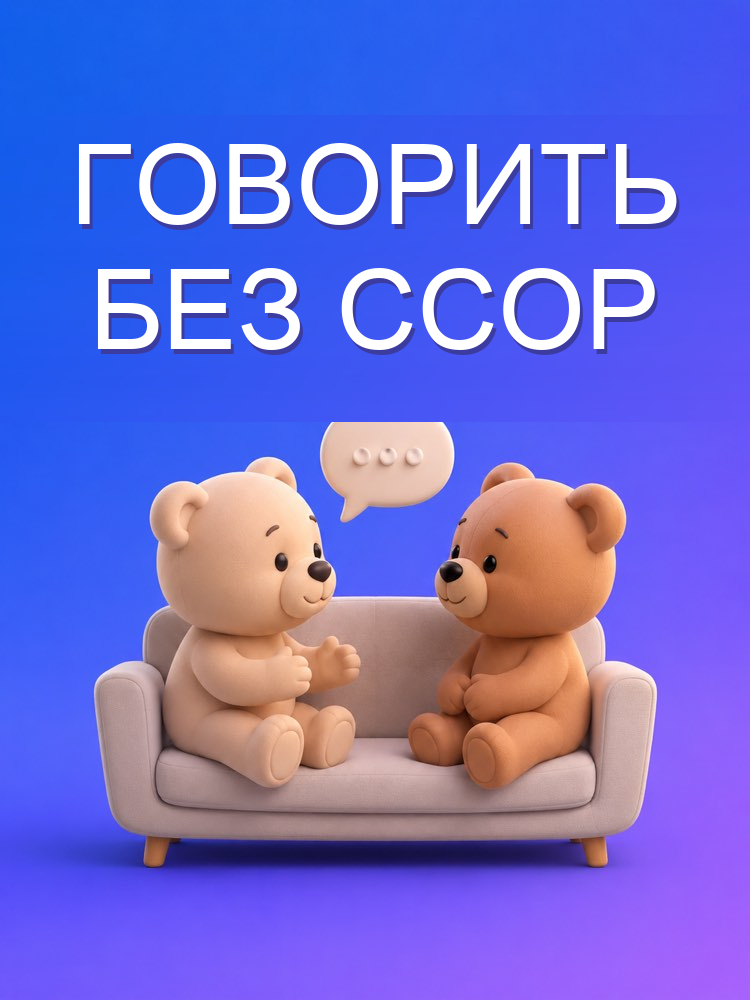 Трудный разговор с партнёром без ссоры