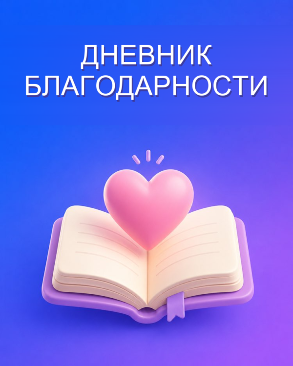 Дневник благодарности с проводником