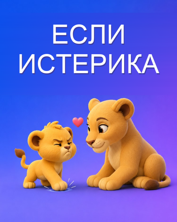 Справляться с истерикой, не теряя терпения