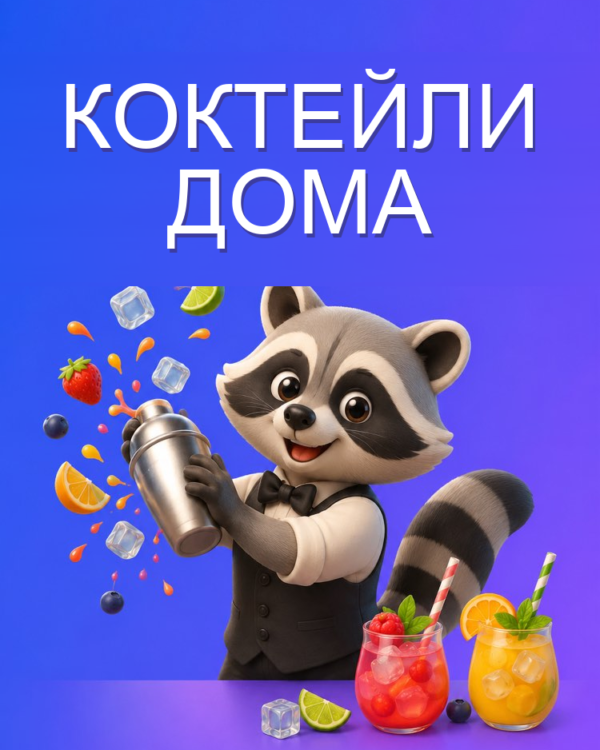 Домашние коктейли с ИИ