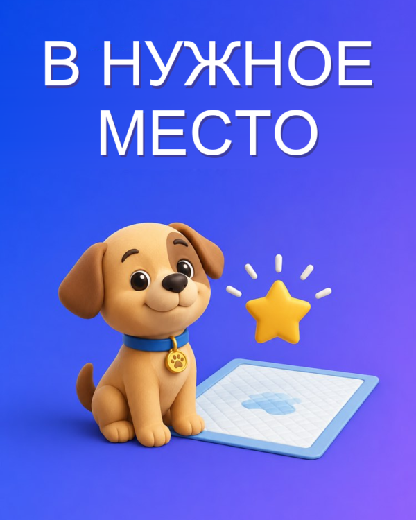Приучить питомца ходить в нужное место