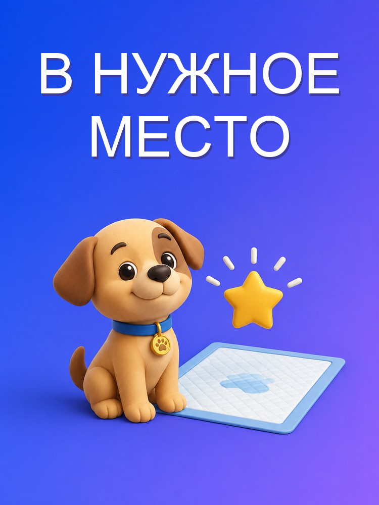 Приучить питомца ходить в нужное место