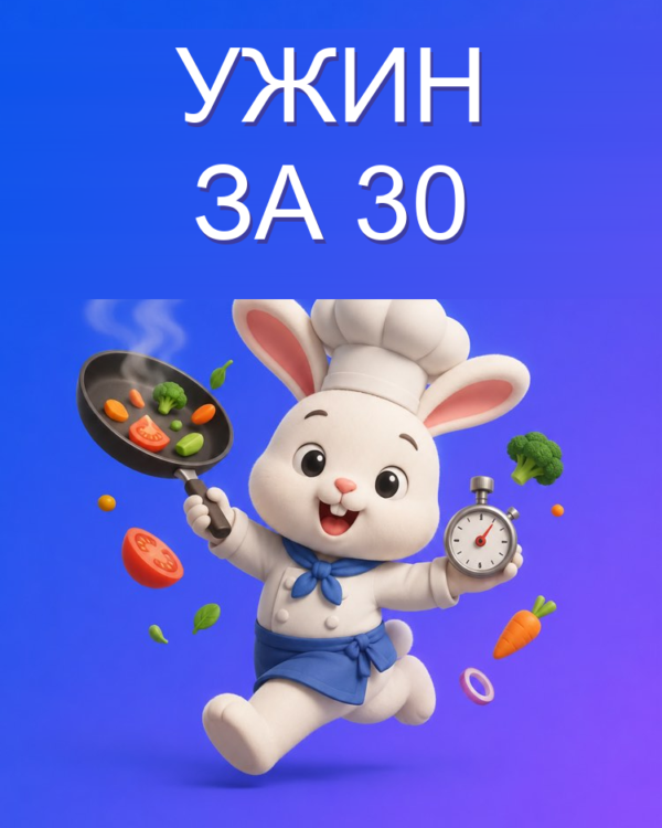 Ужин готов за 30 минут, с ИИ