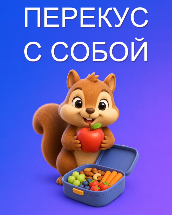 Полезные перекусы на работу и в школу