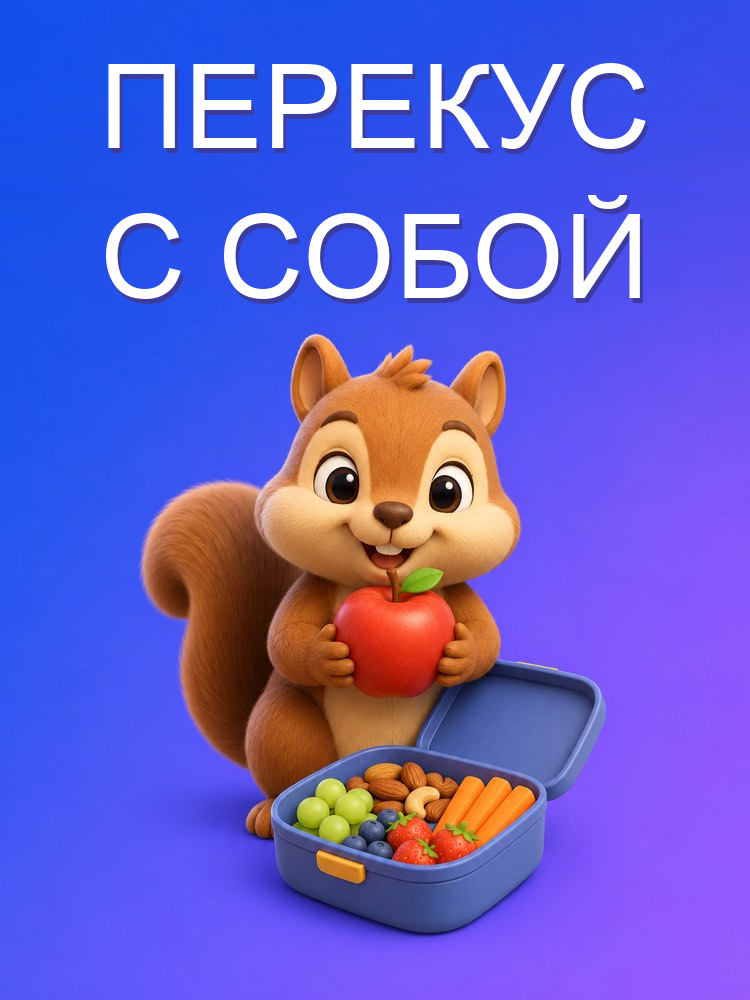 Полезные перекусы на работу и в школу