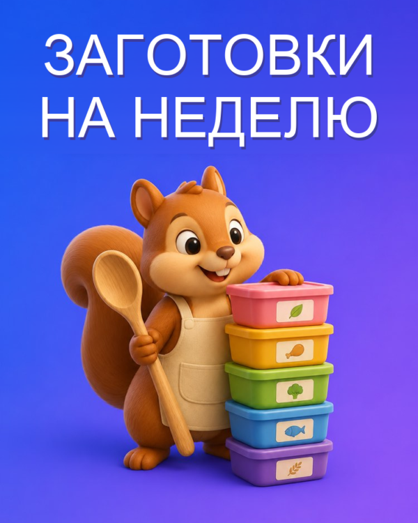 Заготовки на неделю: простой meal prep с ИИ