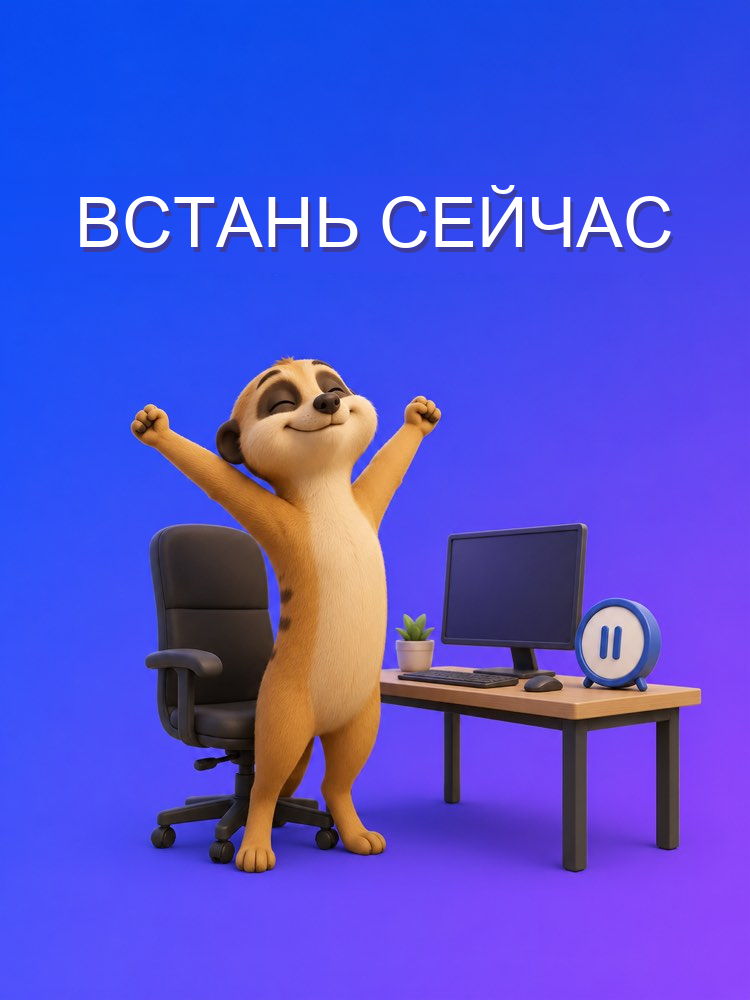 Активные Паузы для Тех, Кто Сидит Весь День
