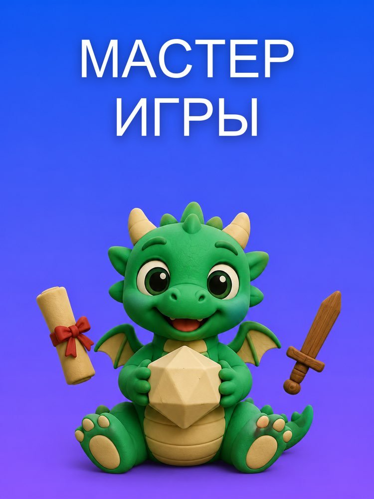 Мастер настольной ролевой игры на вечер