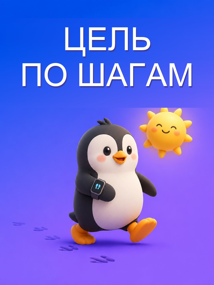 Реальная цель по шагам, чтобы ходить больше