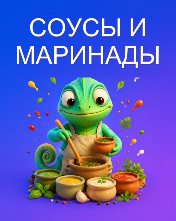 Домашние соусы, приправы и маринады с ИИ
