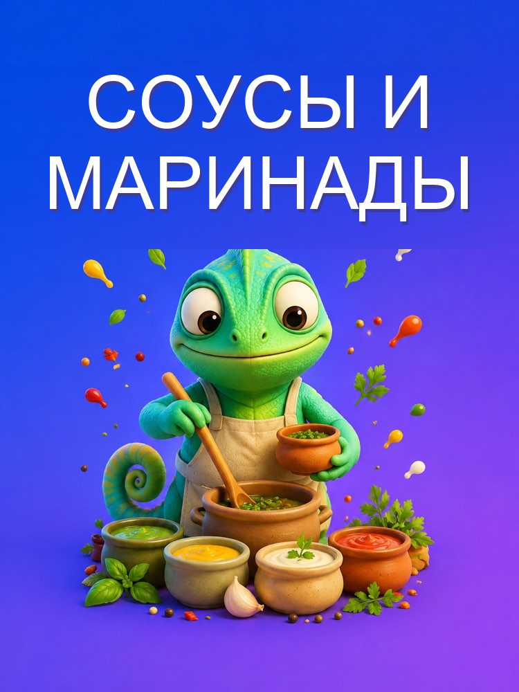 Домашние соусы, приправы и маринады с ИИ