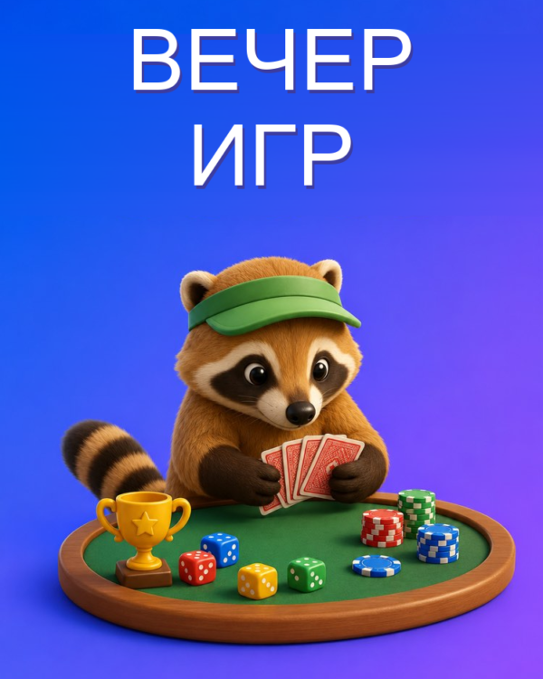 Вечер игр дома: программа с ИИ