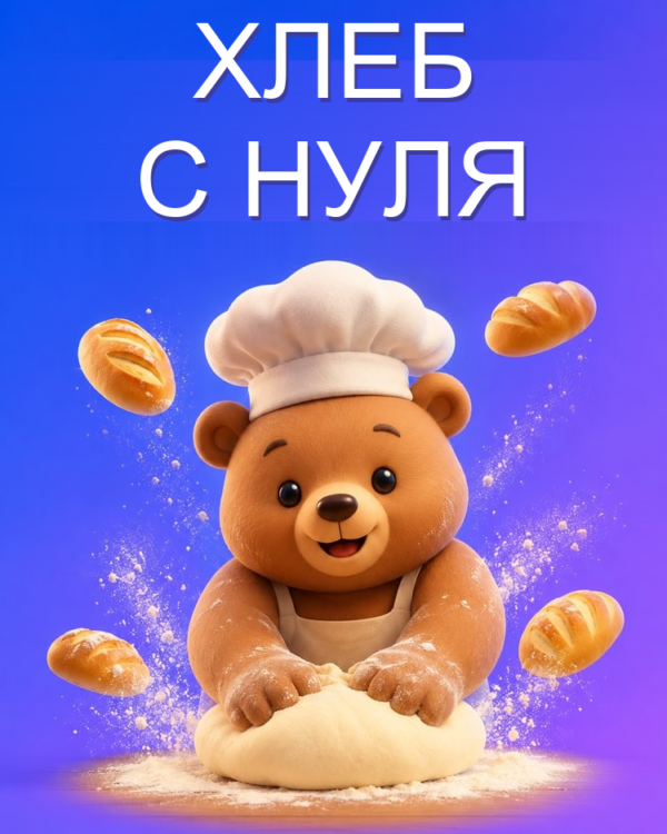 Домашний хлеб и паста с нуля с ИИ