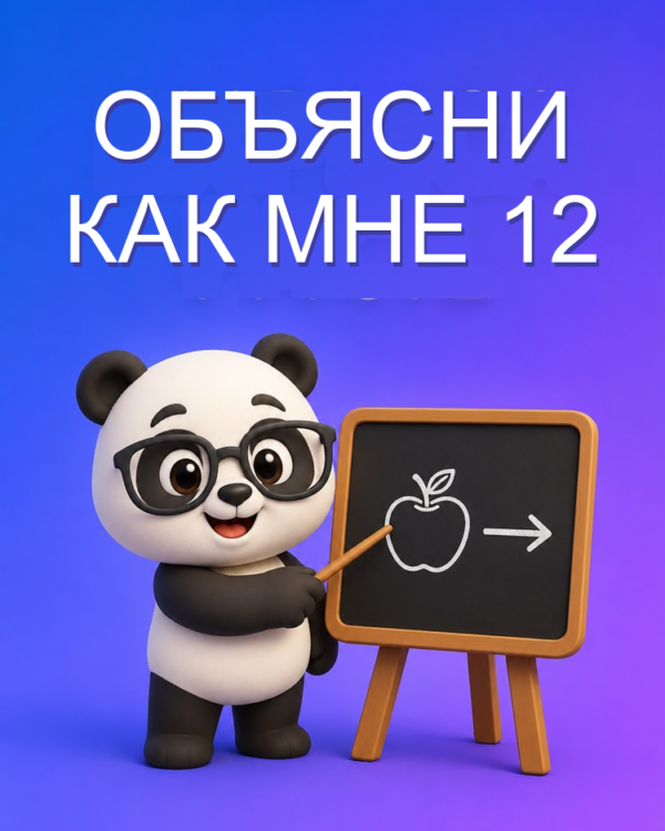 Объясни, как будто мне 12 лет