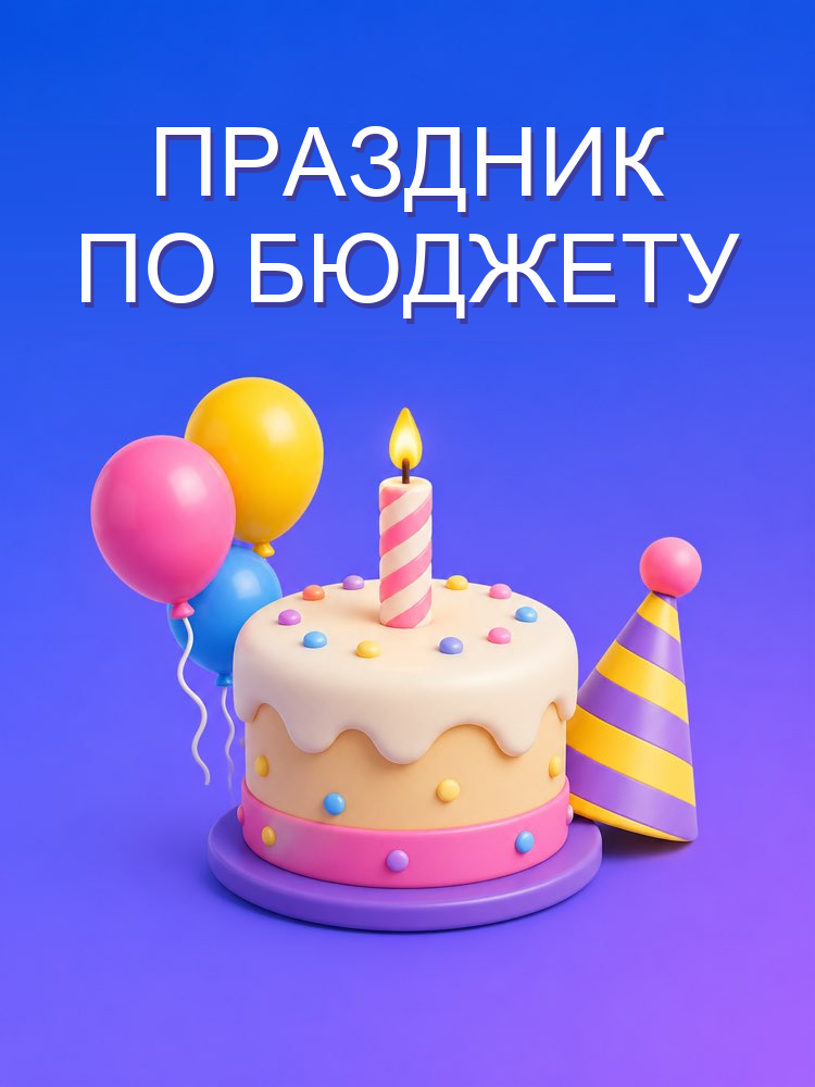 Детский праздник в рамках бюджета