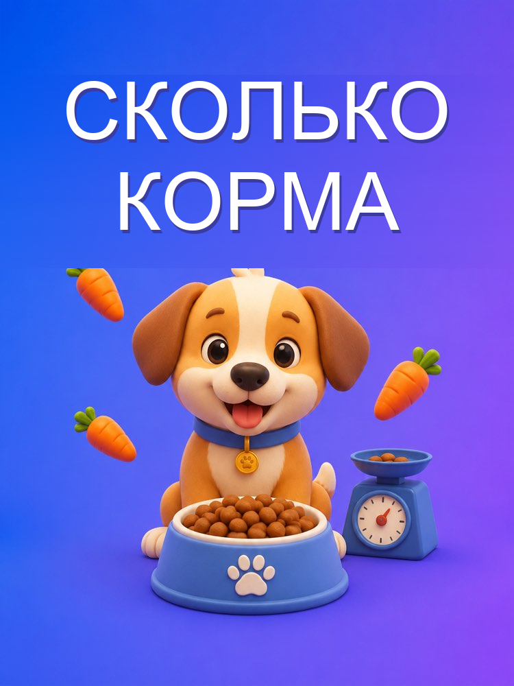 План питания питомца по весу с ИИ