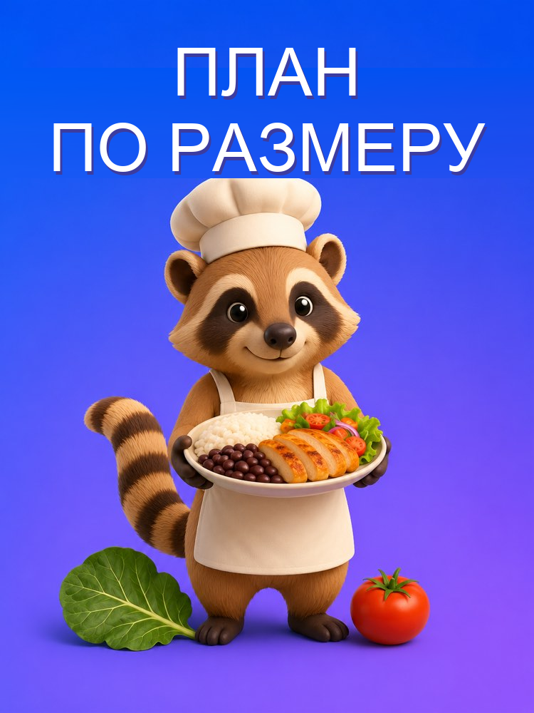 Простой план питания под вашу цель с помощью ИИ
