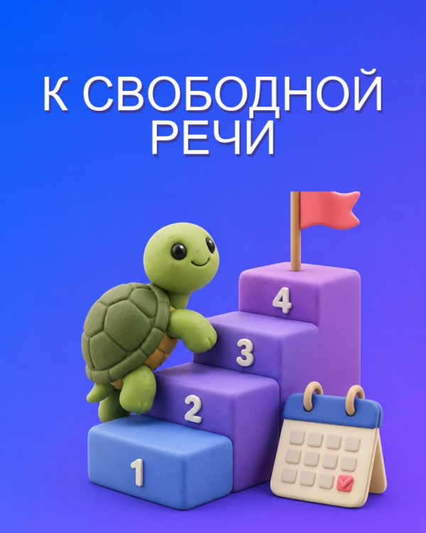 План занятий с нуля до свободной речи