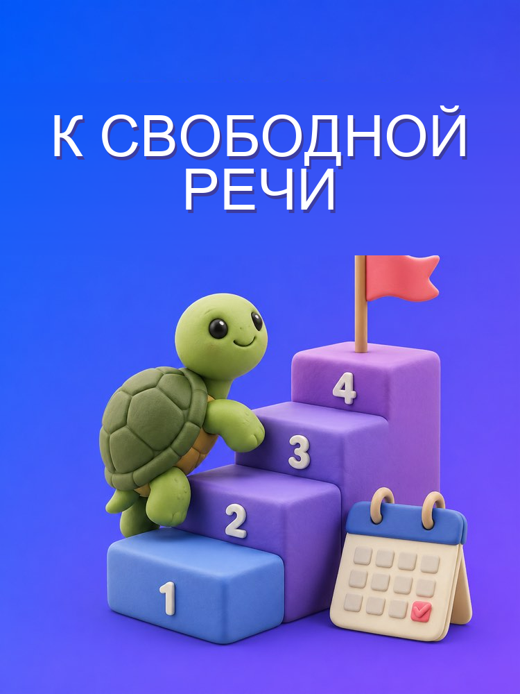 План занятий с нуля до свободной речи