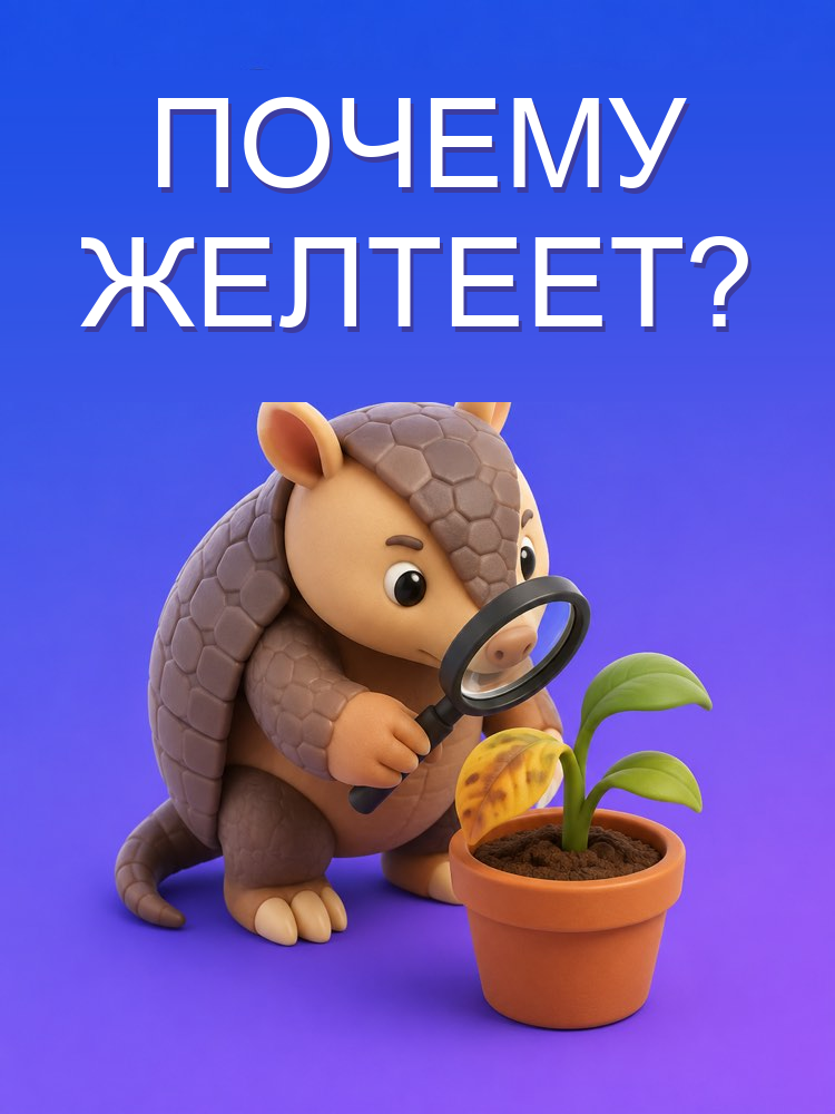 Почему ваше растение желтеет? Разберитесь с ИИ