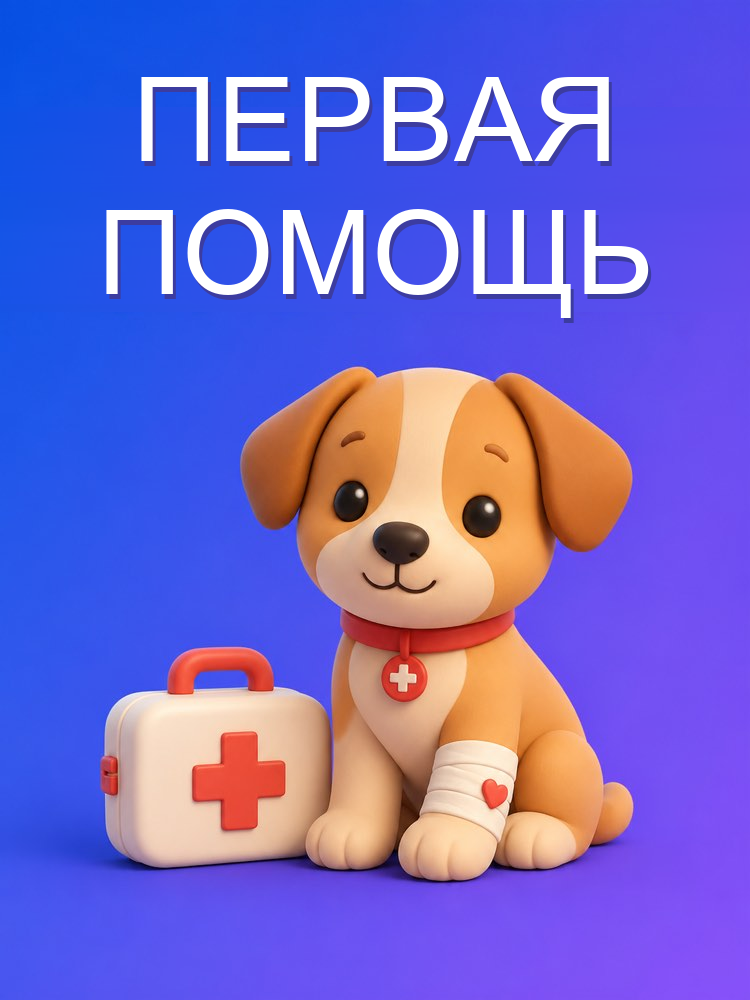 Первая помощь питомцу при неотложном случае с ИИ