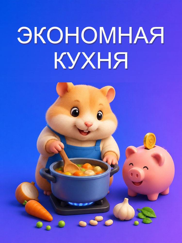 Экономные рецепты в конце месяца, с ИИ