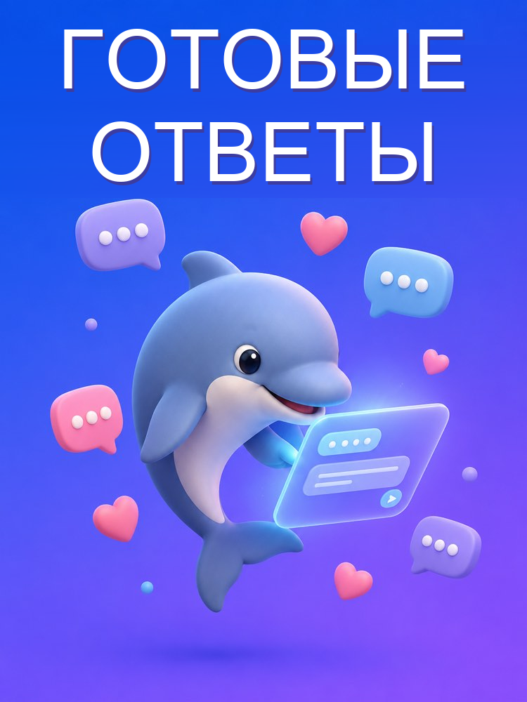 Готовые ответы для комментариев и сообщений с ИИ