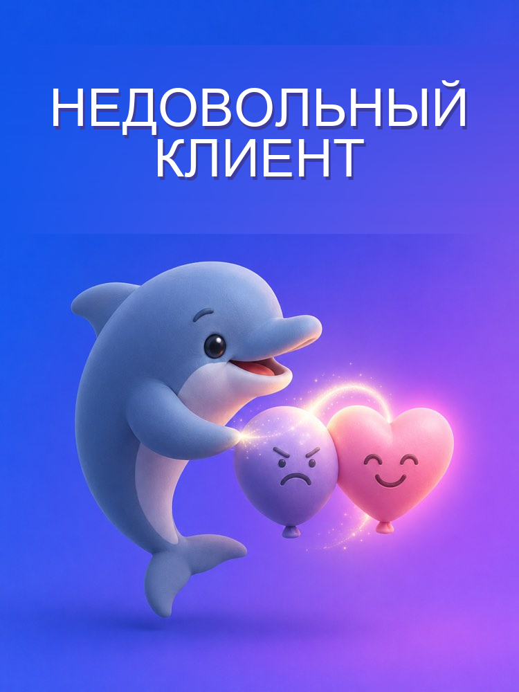 Развернуть жалобу недовольного клиента