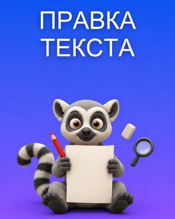 Правка Текста без Потери Своего Голоса