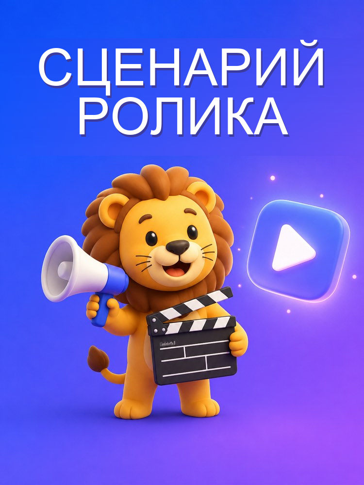 Сценарий короткого видеоролика с рекламой с ИИ