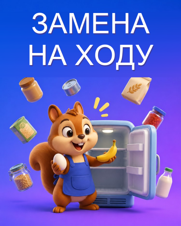 Замена Ингредиентов Прямо по Ходу Рецепта