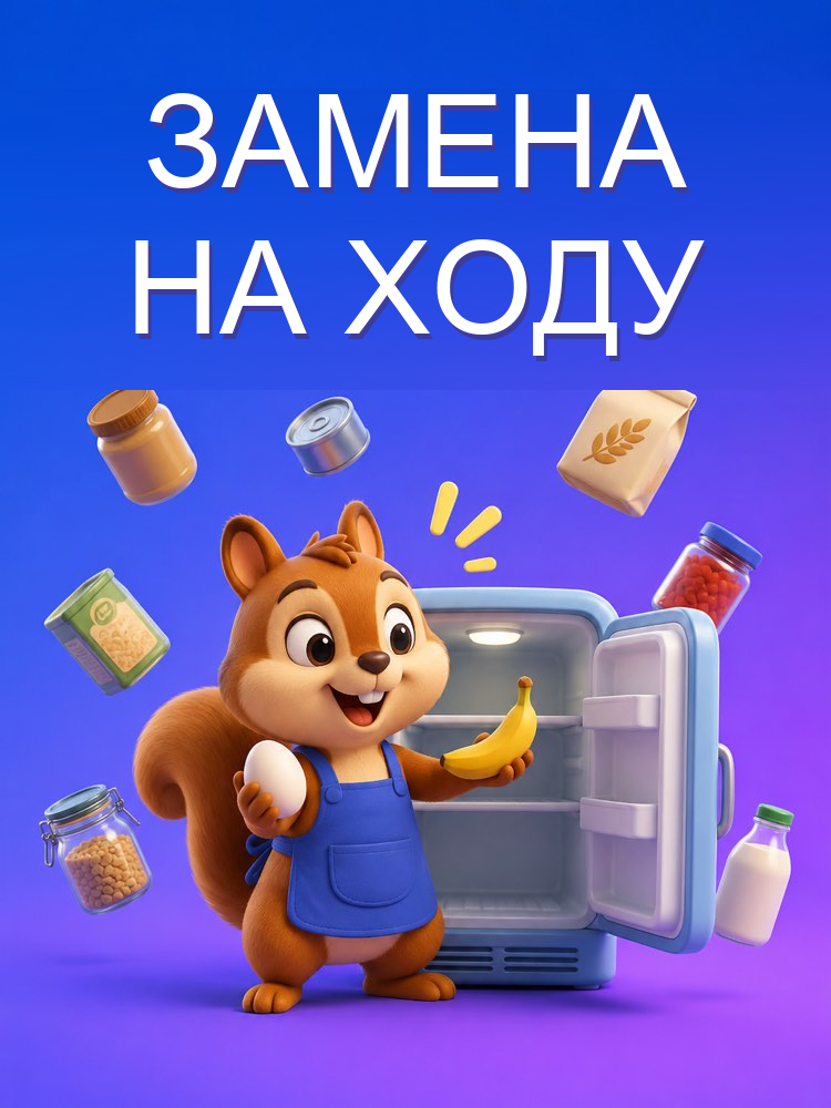Замена Ингредиентов Прямо по Ходу Рецепта