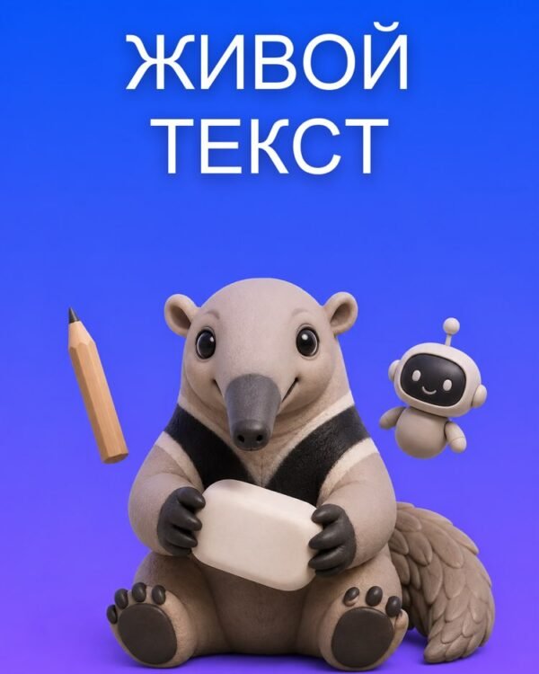Текст, который не похож на написанный ИИ