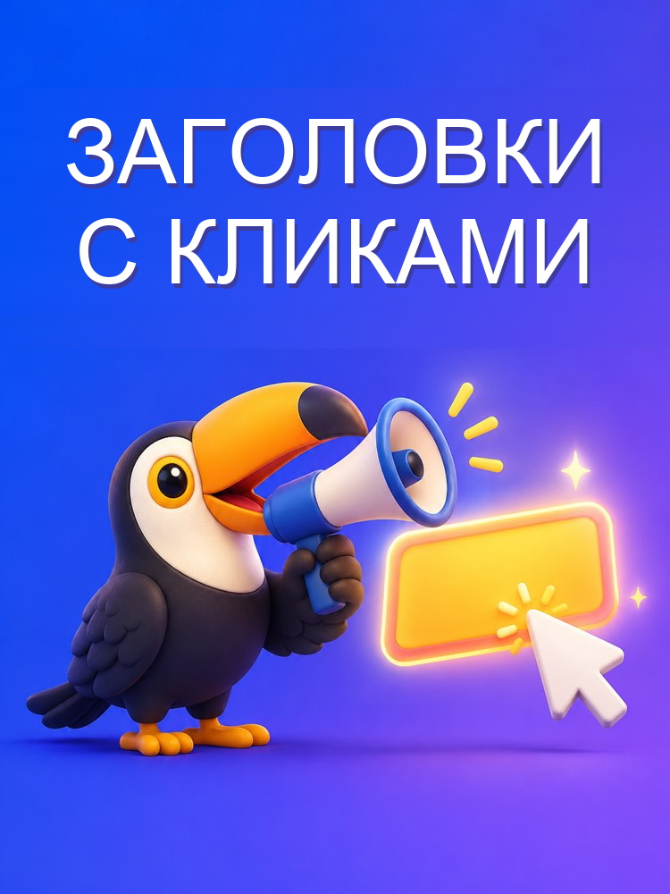 Заголовки, на которые кликают, с ИИ