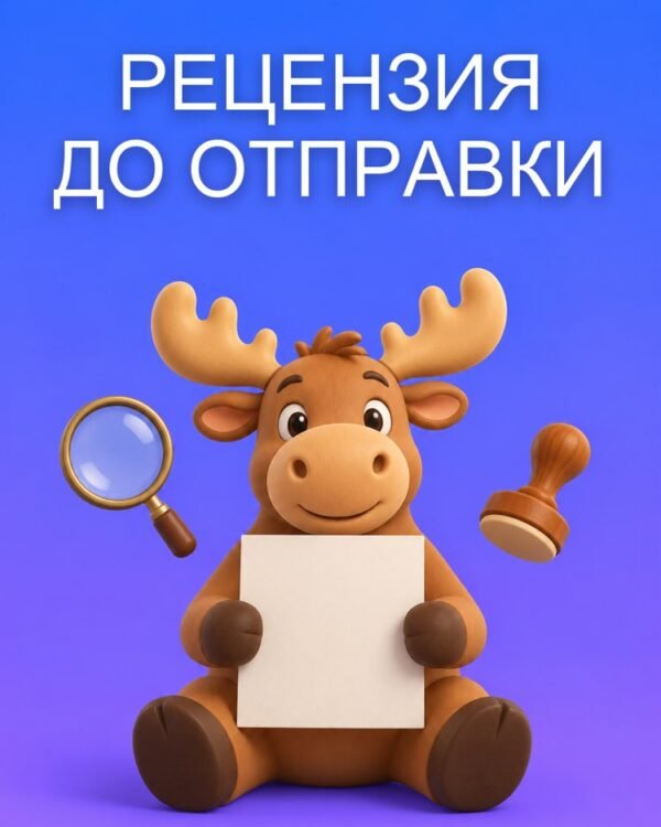Рецензия до отправки вашей статьи