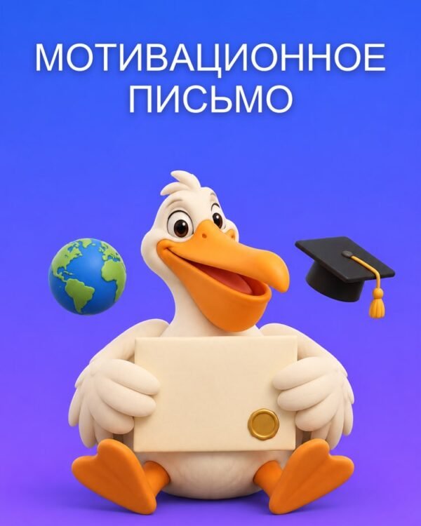 Мотивационное Письмо для Магистратуры, Стипендии и Обмена
