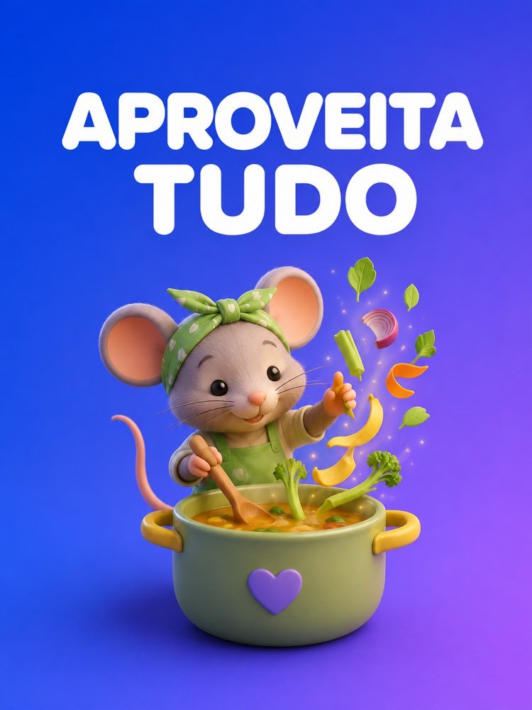 Capa ilustrada do prompt Aproveitamento Total dos Alimentos
