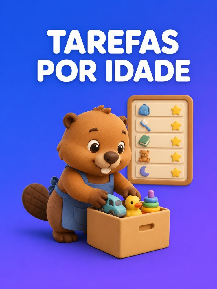 Capa ilustrada do prompt Divisão de Tarefas por Idade - Prompteiro