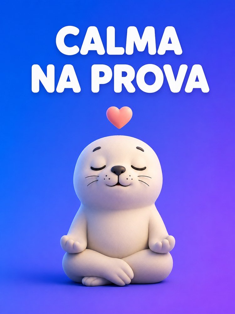 Capa ilustrada do prompt Preparação Emocional para a Prova - Prompteiro